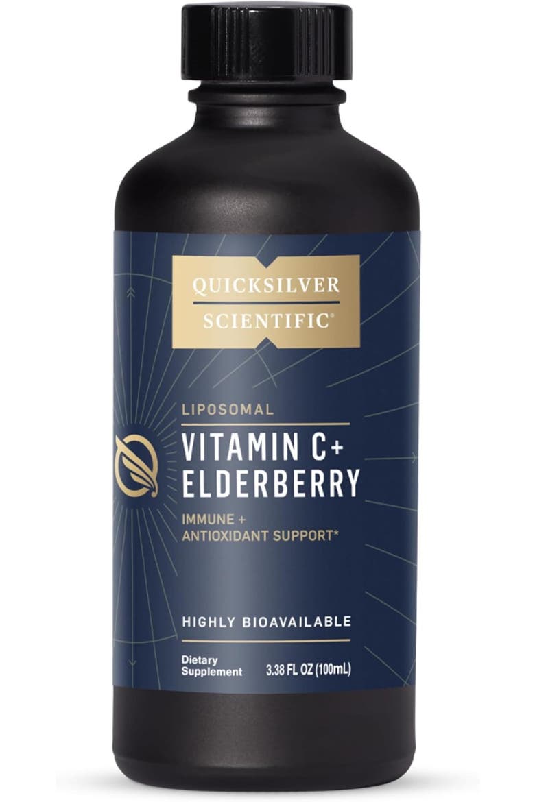 Liposomal Vitamin C and Elderberry Liquid Supplement, Main, color, None