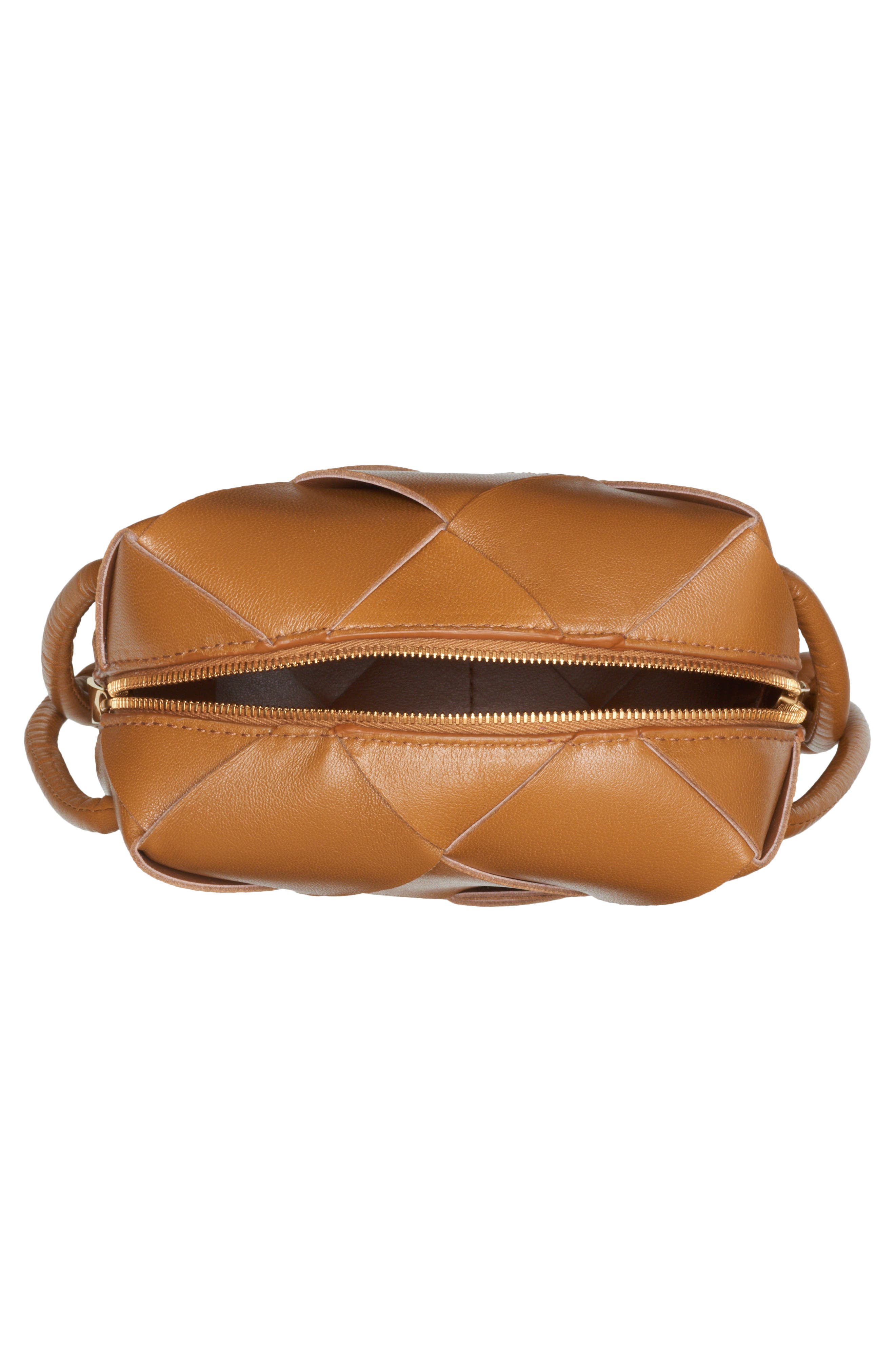 Bottega Veneta Mini Intrecciato Leather Crossbody Bag, Alternate, color, 