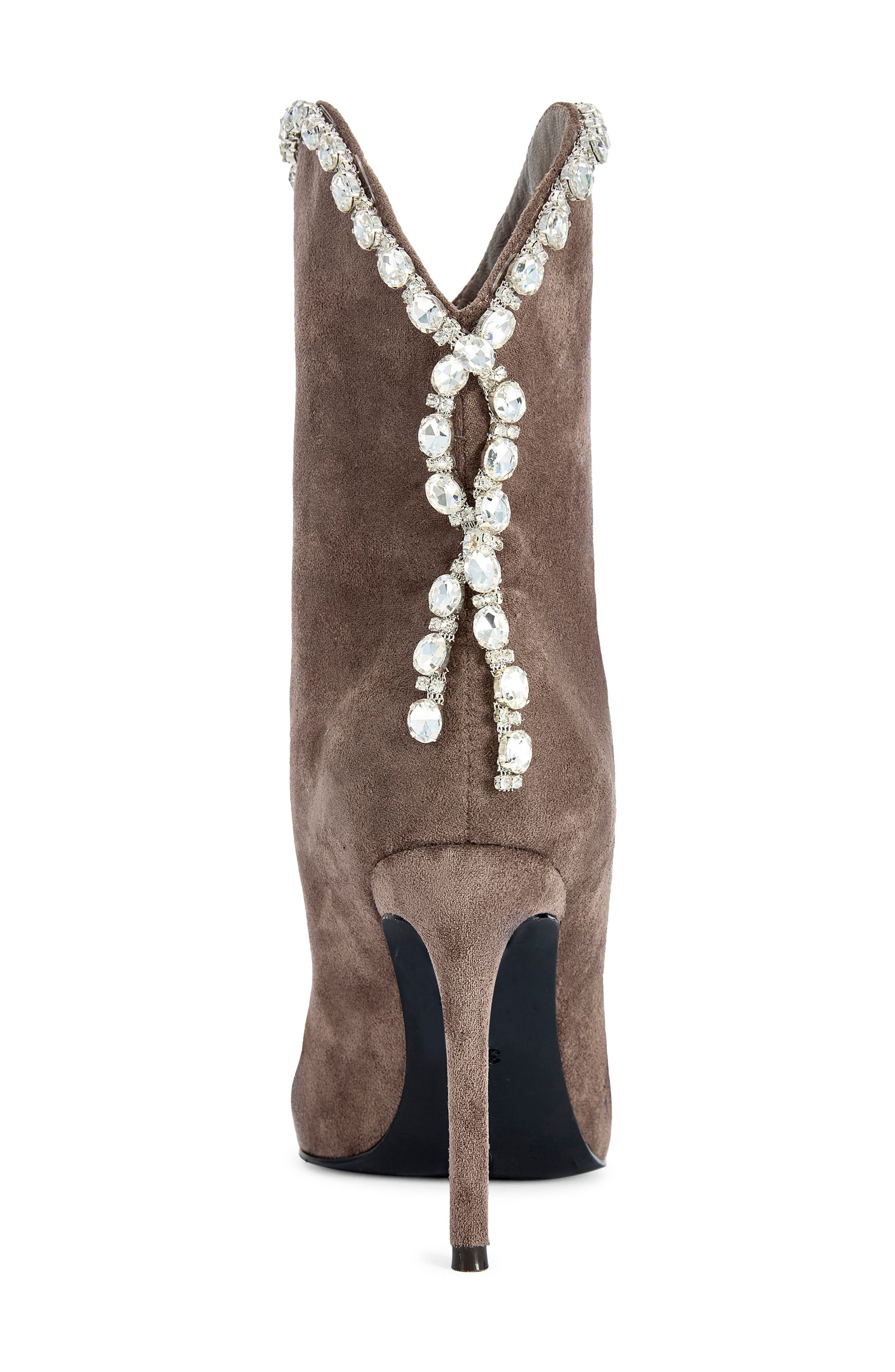 Azurea Pointed Toe Bootie, Alternate, color, TAUPE