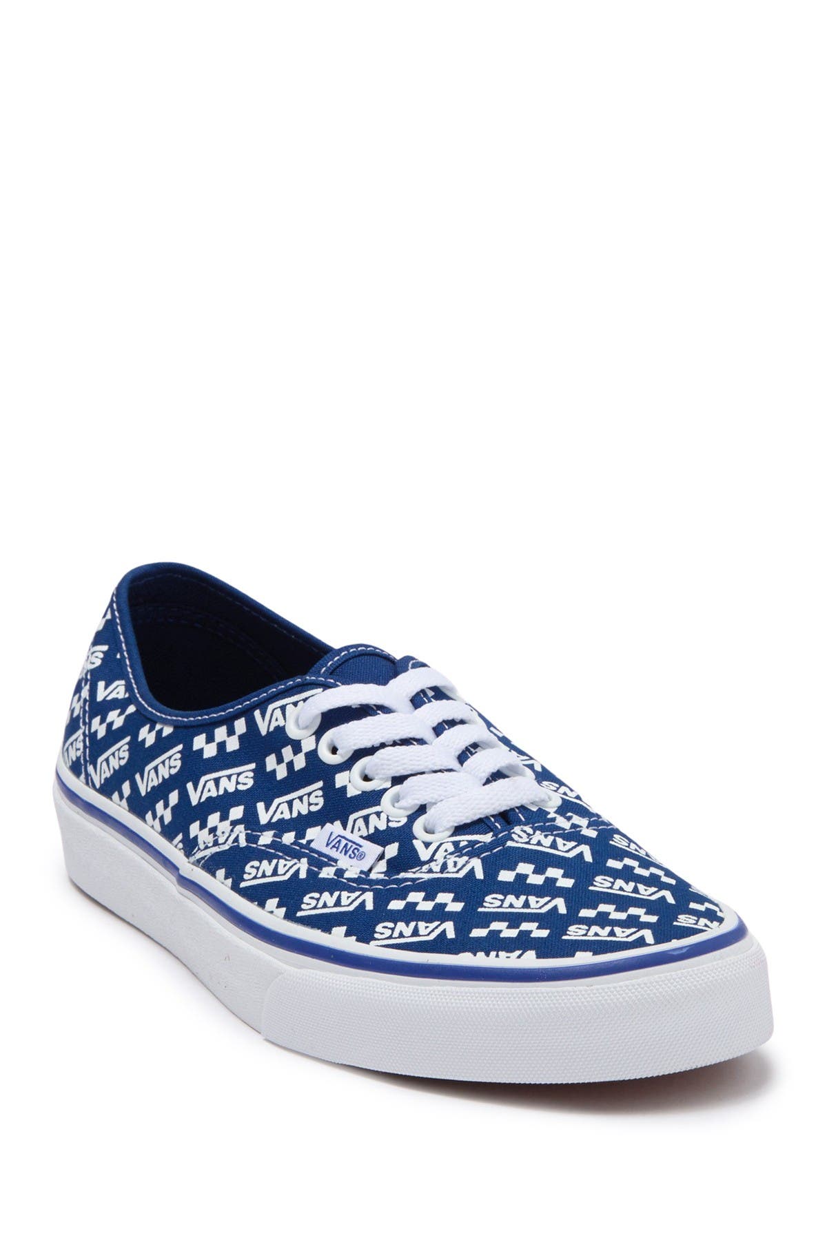 Vans Authentic Repeat Logo Skate Sneaker, Main, color, 