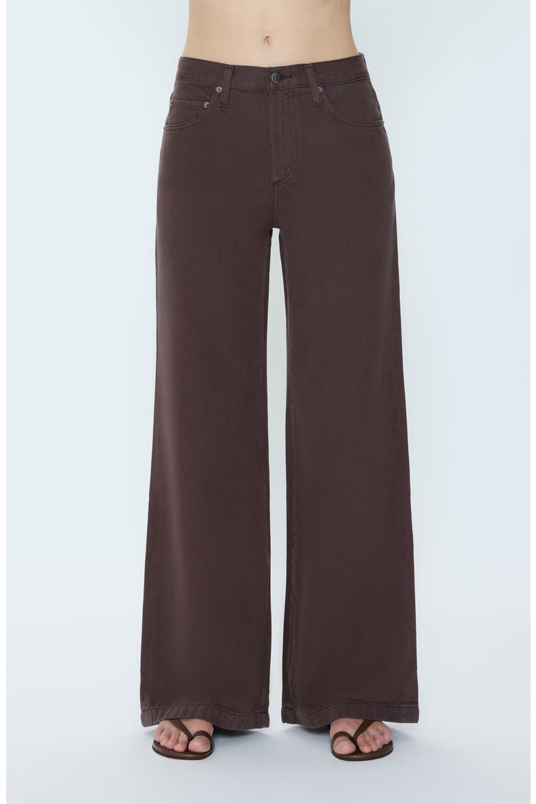 Jadyn Wide Leg Jeans, Main, color, BRUNA