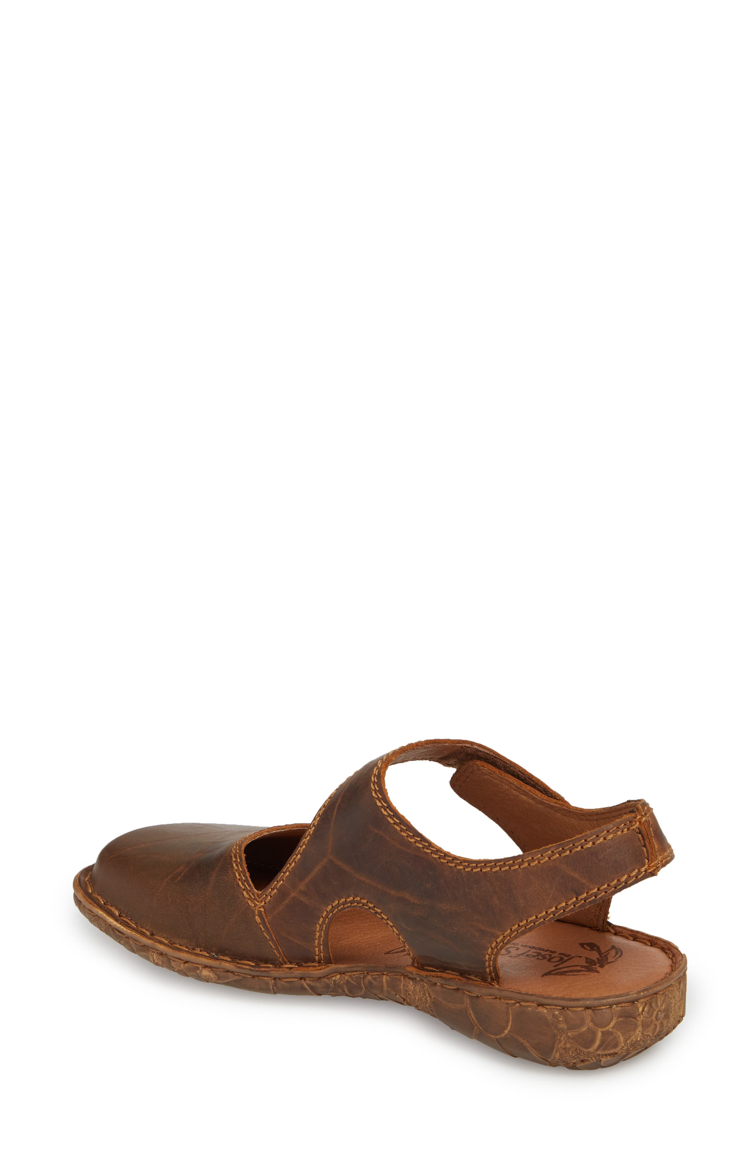 Rosalie 27 Sandal, Alternate, color, BRANDY LEATHER