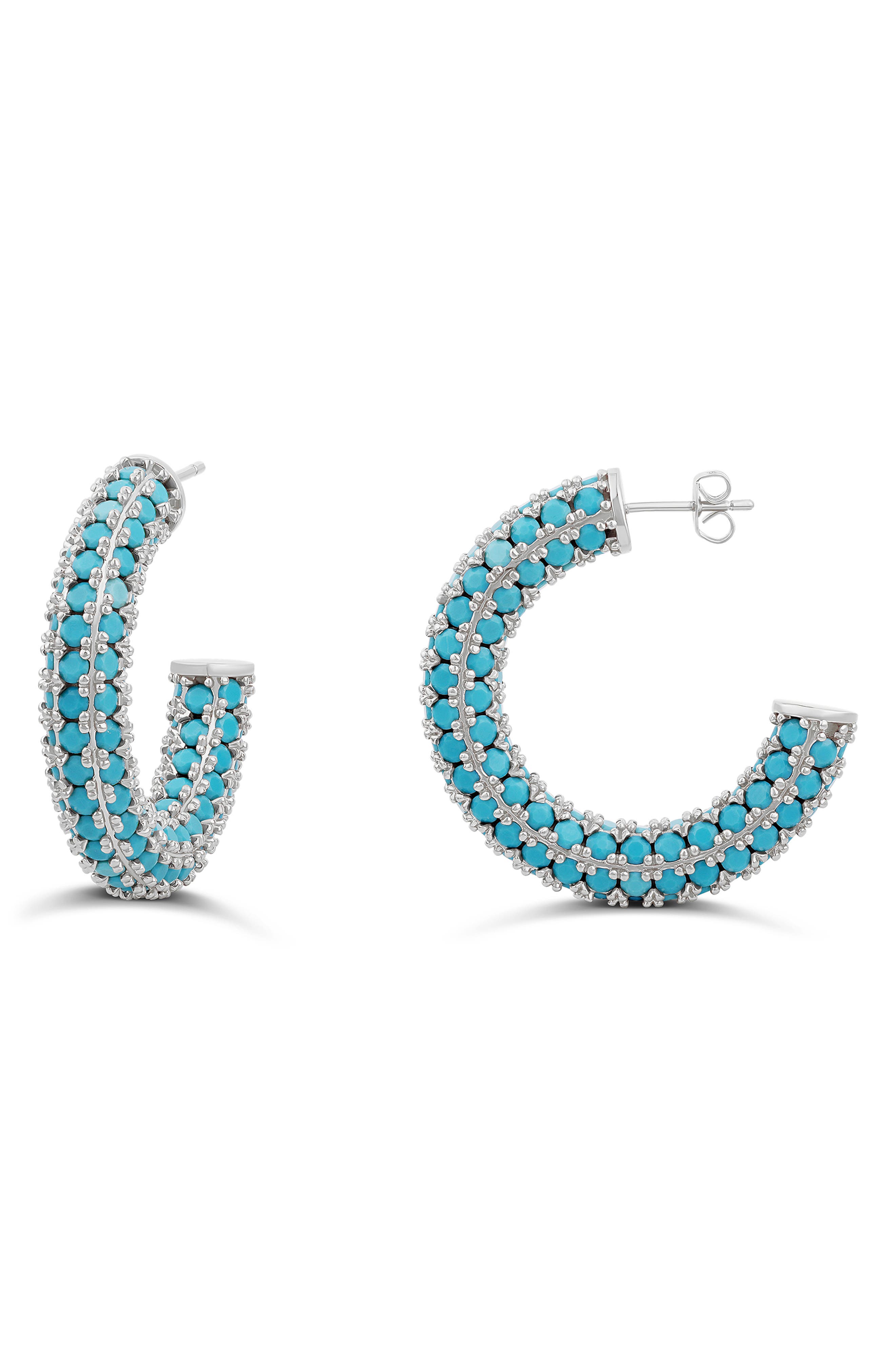 SILVER/ TURQUOISE