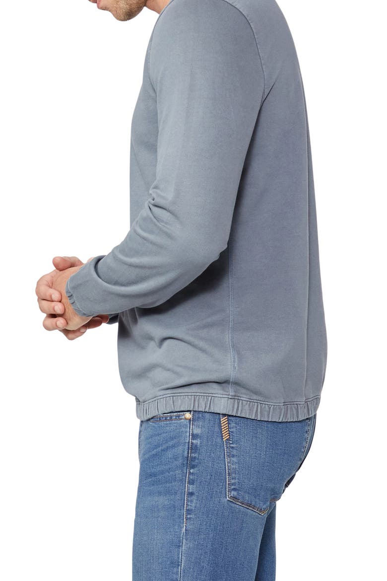 Jaxton Cotton French Terry Pullover, Alternate, color, VINTAGE RIVER STONE