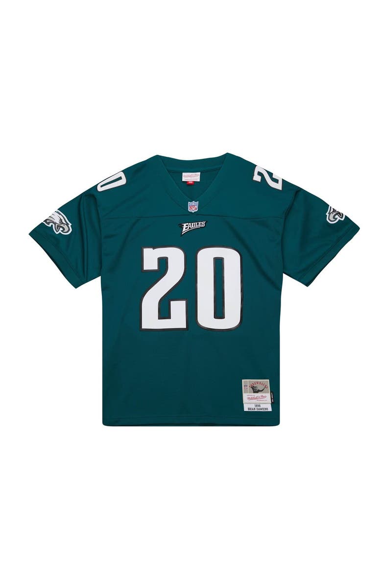 Mitchell & Ness Men's Mitchell & Ness Brian Dawkins Green Philadelphia Eagles Legacy Replica Jersey, Alternate, color, Green