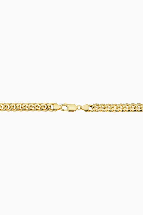 Oradina 14k Yellow Solid Gold Estate Cuban Statement Chain In Yellow Gold