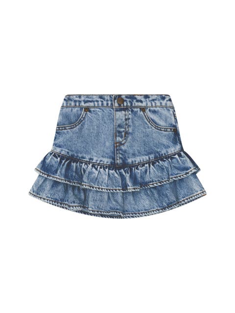 Dreamy Denim Tirered Skirt (Baby)