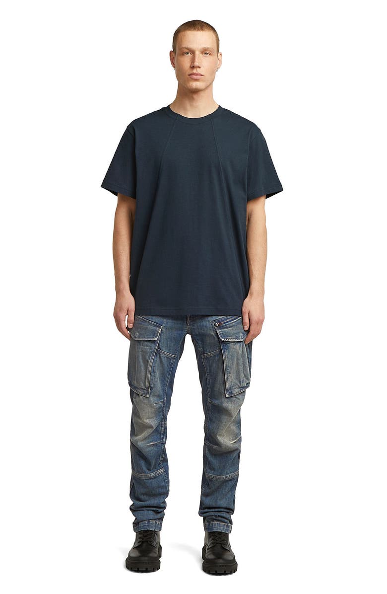 G-STAR Exposed Seam T-Shirt, Alternate, color, Dk Patriot Blue