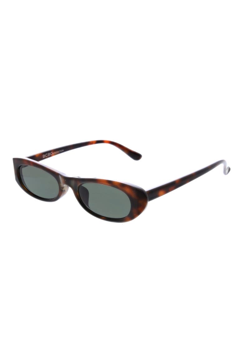 54mm Cat Eye Sunglasses, Alternate, color, BROWN TORTOISE
