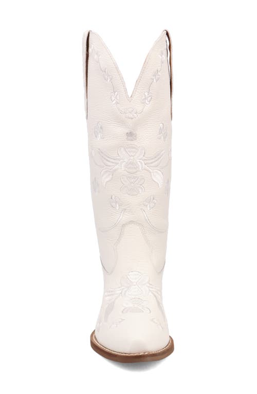 Dingo Love Bug Western Boot In White