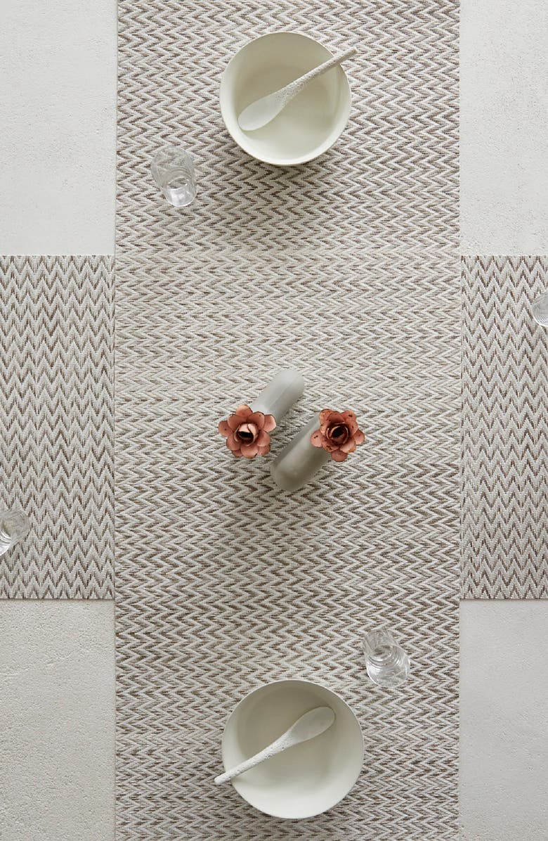 Chilewich Quill Table Runner, Alternate, color, 