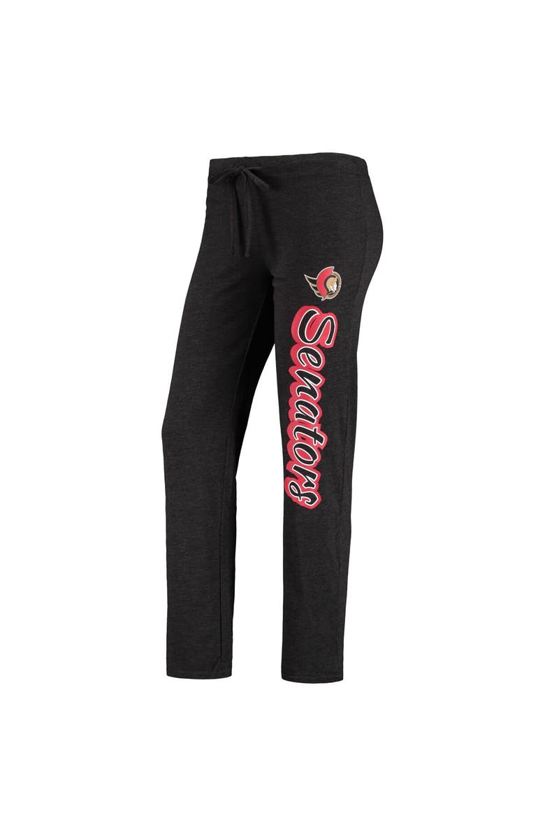 CONCEPTS SPORT Women's Concepts Sport Black/Red Ottawa Senators Satellite Pants and Tank Top Sleep Set, Alternate, color, 