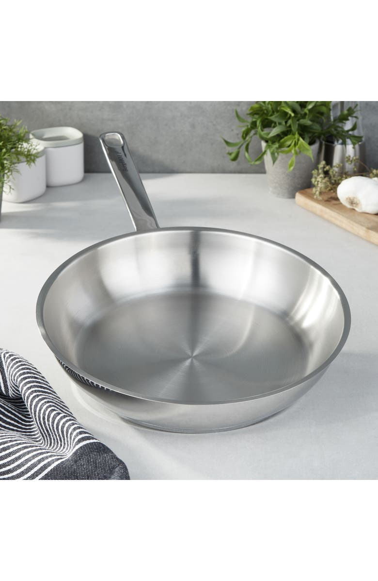 BergHOFF DiNA Helix 11-Inch Fry Pan, Alternate, color, Silver