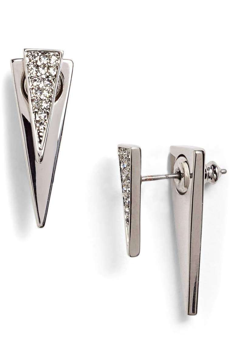 Rebecca Minkoff Triangle Drop Earrings, Main, color, 