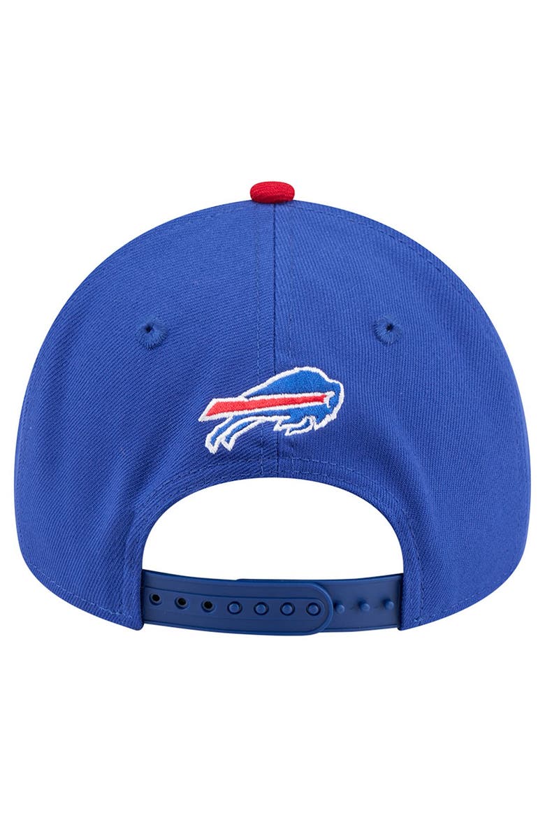 Men's New Era Blue Buffalo Bills Bills Mafia A-Frame 9Forty Adjustable Hat, Alternate, color, Royal