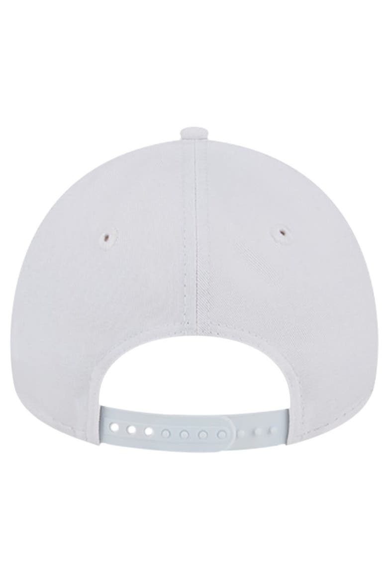 Men's New Era White New York Mets TC A-Frame 9FORTY Adjustable Hat, Alternate, color, White