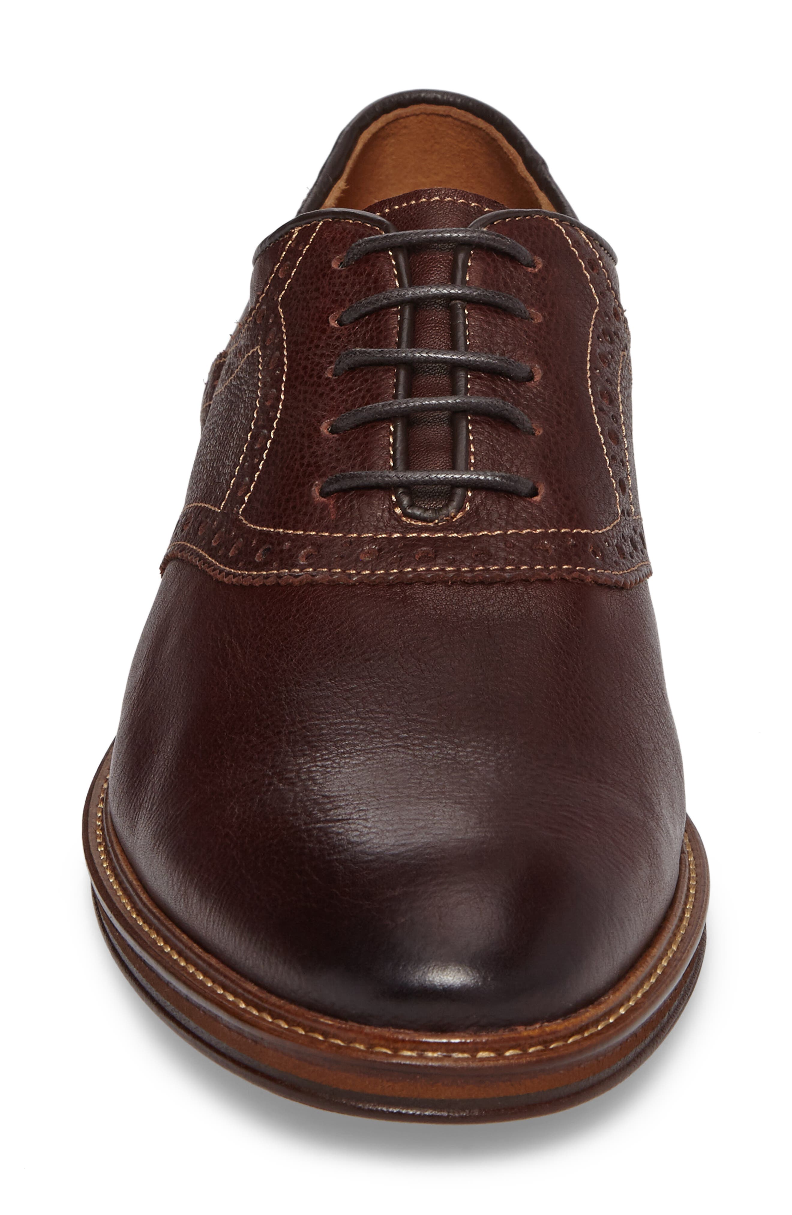 Warner Saddle Shoe, Alternate, color, MAHOGANY