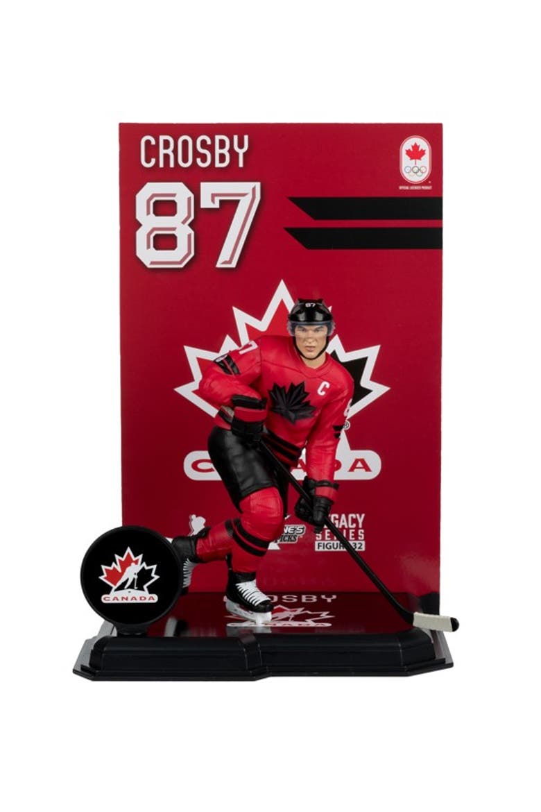 Sidney Crosby (Team Canada) Olympics 7" Posed Figure McFarlane's SportsPicks, Main, color, Multi-Color