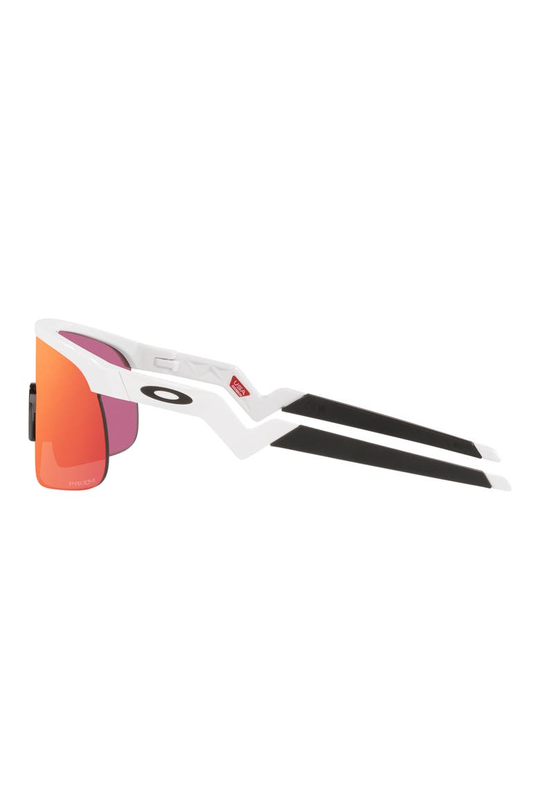 Kids' Resistor 29mm Prizm™ Rectangular Sunglasses, Alternate, color, WHITE / RED