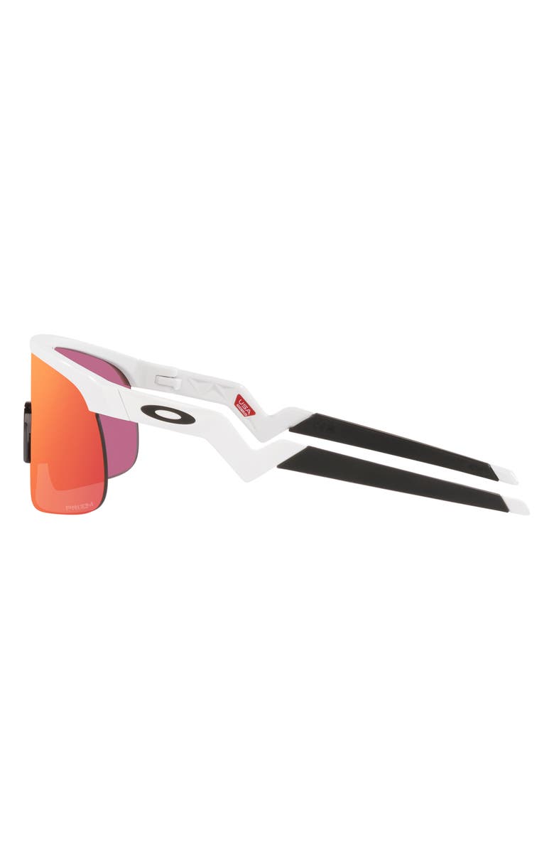Oakley Kids' Resistor 29mm Prizm<sup>™</sup> Rectangular Sunglasses, Alternate, color, White
