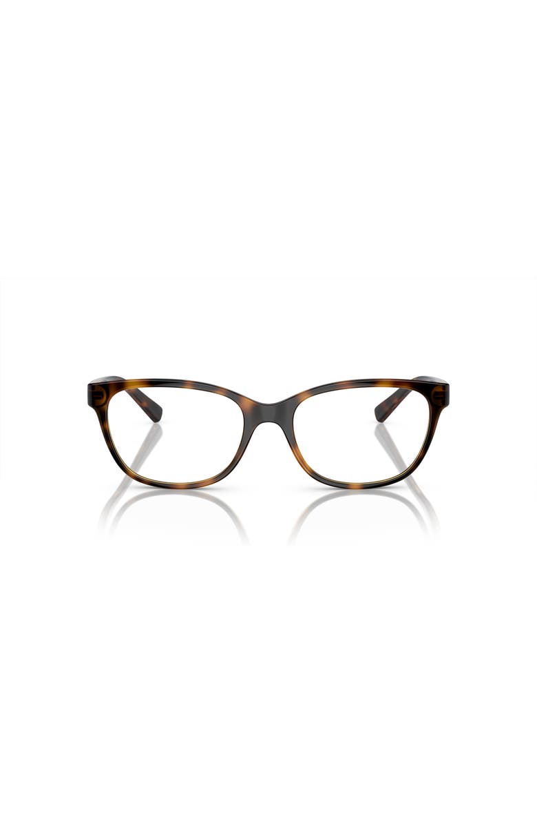 Armani Exchange 53mm Cat Eye optical glasses, Alternate, color, Tortoise