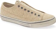John Varvatos 315 Vulc Laceless Low Calf Hair Sneaker