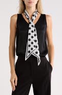 Vince Camuto Polka Dot Slim Scarf