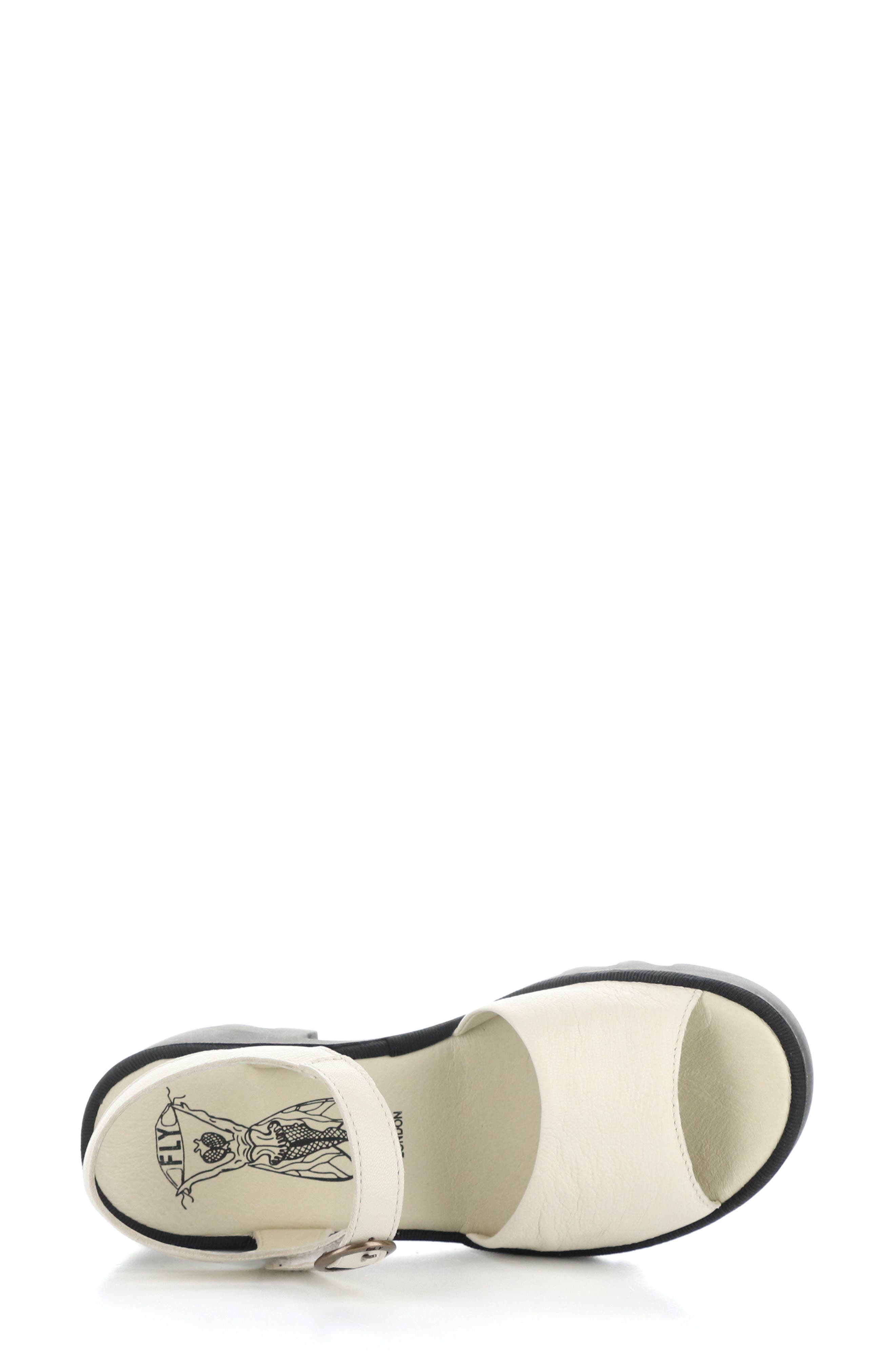 Tull Platform Sandal, Alternate, color, OFF WHITE