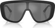 Dolce&Gabbana 128mm Rectangular Shield Sunglasses