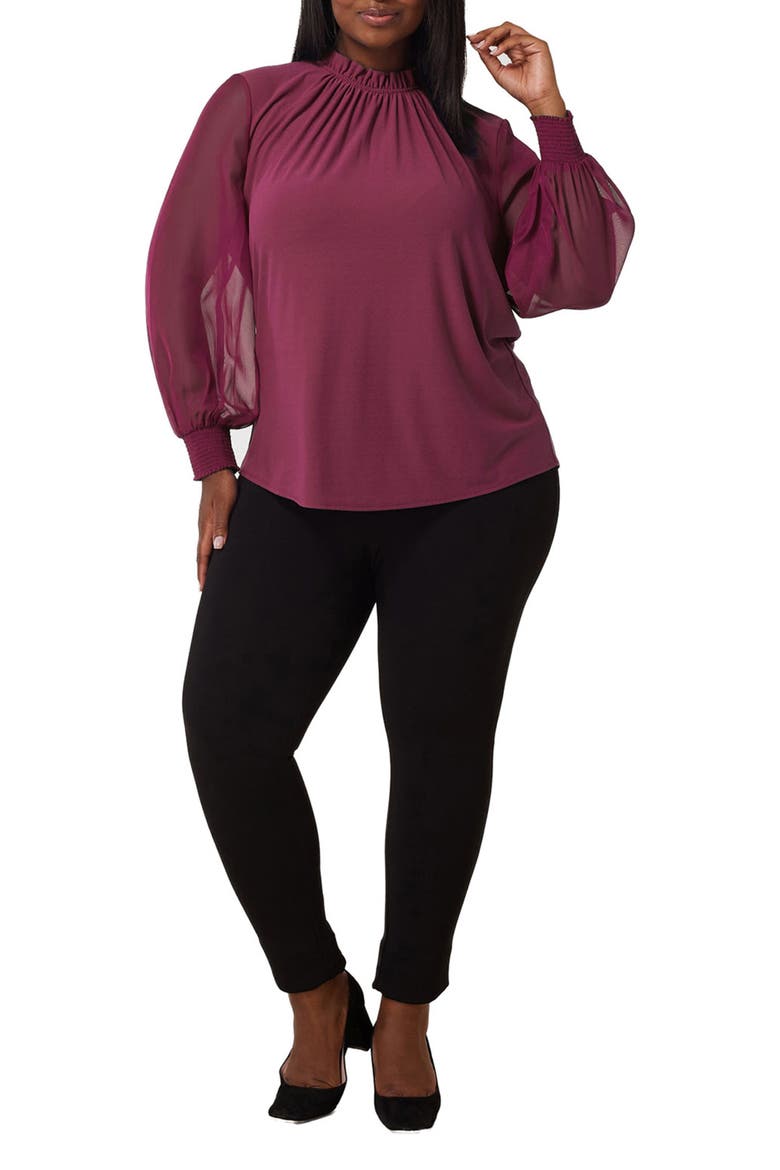 Marée Pour Toi Chiffon Blouse (Women) | Nordstromrack