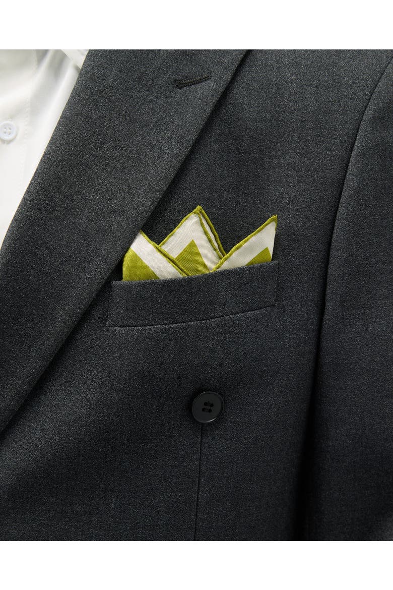 Sophistique Silk Pocket Square, Alternate, color, Mustard