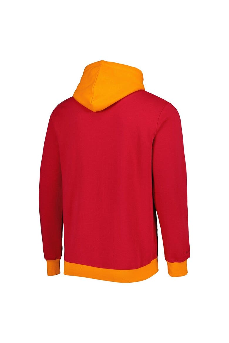Men's Mitchell & Ness Red Tampa Bay Buccaneers Big Face 5.0 Pullover Hoodie, Alternate, color, Red