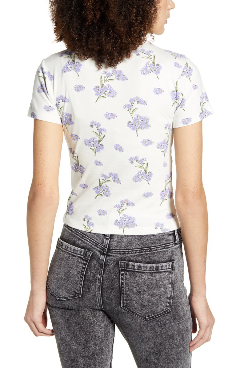 BDG Urban Outfitters Floral Tee, Alternate, color, 