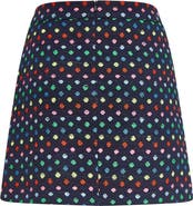 Maison Common Dotted Tweed Short Skirt
