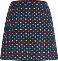 Maison Common Dotted Tweed Short Skirt