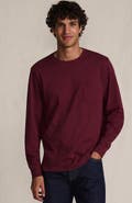 Lands' End Super-T Long Sleeve T-Shirt with Pocket
