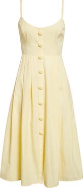 L'AGENCE Reanne Sleeveless Midi Dress