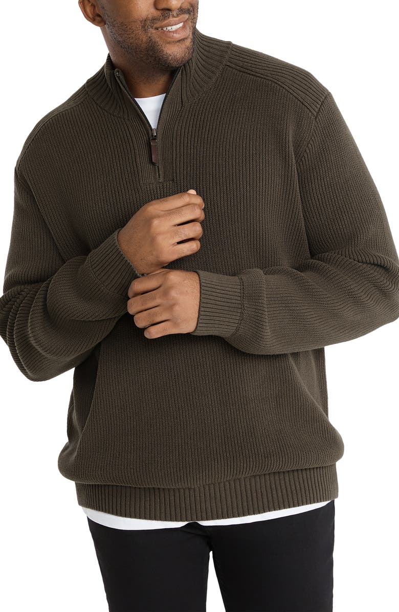 Johnny Bigg Patrick Quarter Zip Sweater, Main, color,