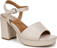 Naturalizer Lilly Block Heel Platform Sandal