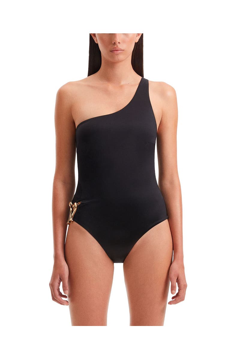 Moeva Kaimana One Piece Swimsuit, Main, color, Black