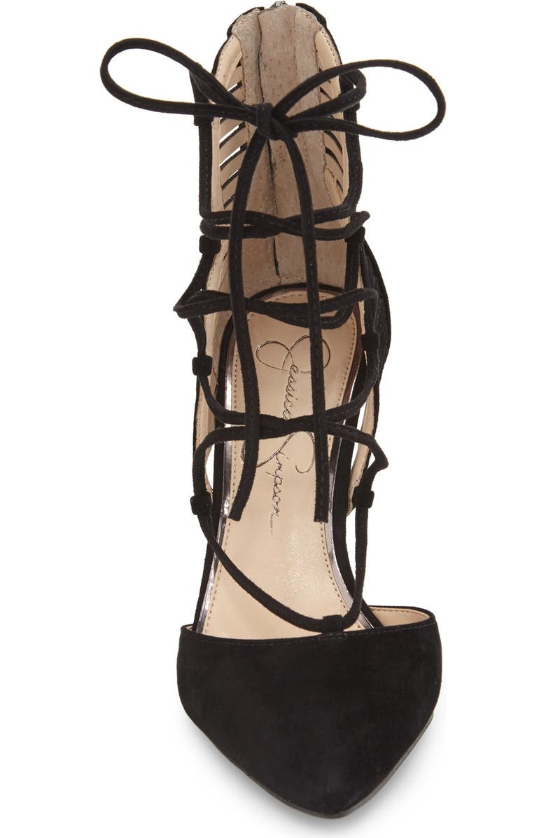 Jessica Simpson 'Cynessa' Ghillie Cage Pump, Alternate, color,