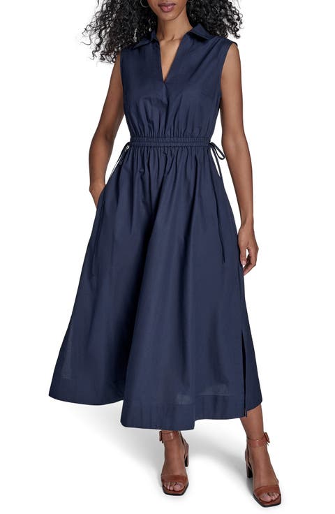 Cutout Cotton Maxi Dress