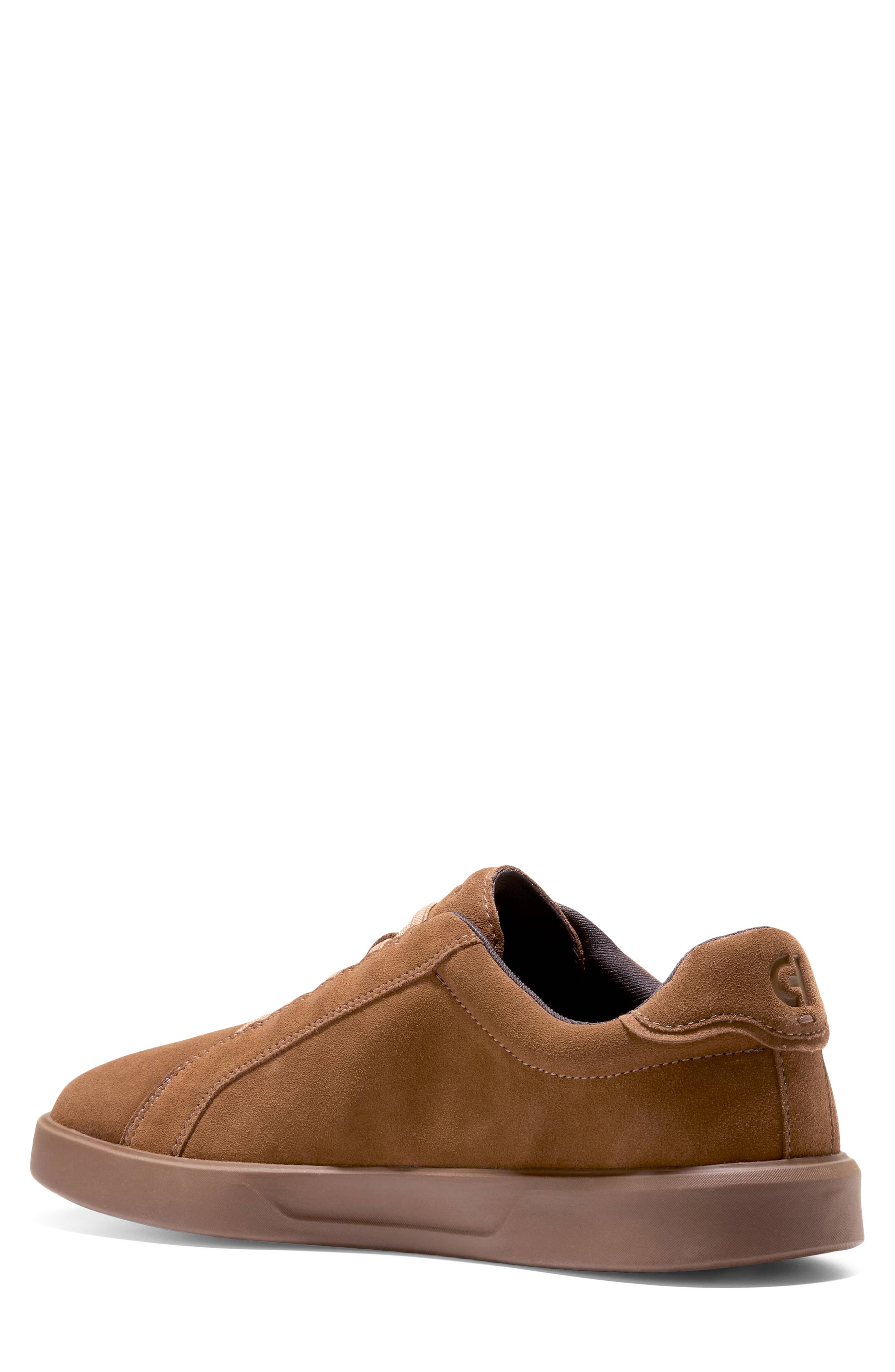 Grand Crosscourt LTT Slip-On Sneaker, Alternate, color, SPICED BROWN SUEDE