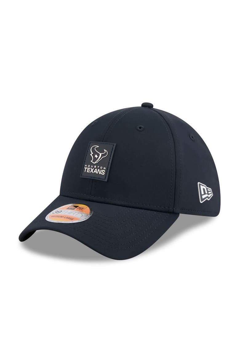 Men's New Era Navy Houston Texans 2025 Sideline 39THIRTY Flex Hat, Main, color, Navy