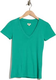L'AGENCE Becca V-Neck T-Shirt