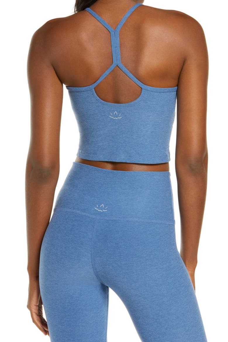 Space Dye Crop Tank, Alternate, color, WASHED DENIM
