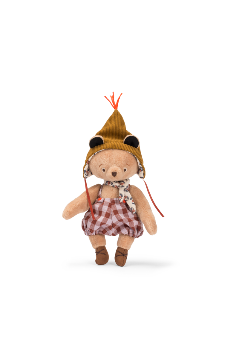 Moulin Roty Emile the Bear (small), Les Minouchkas, Alternate, color, Brown