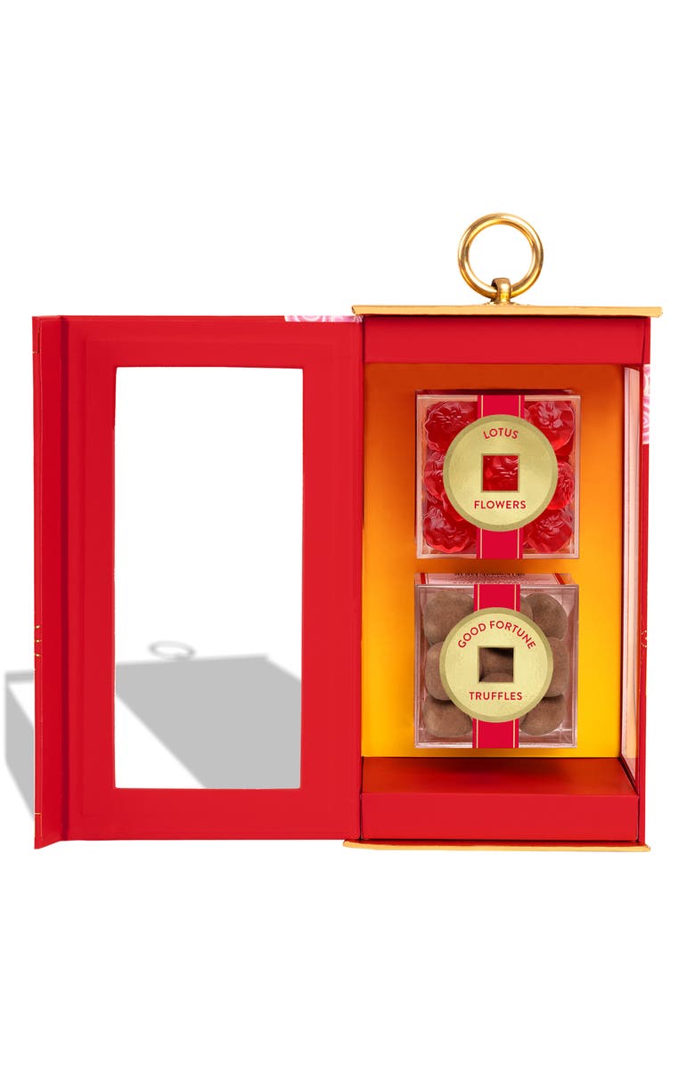 sugarfina Year of the Dragon 2-Piece Lantern Candy Bento Box, Alternate, color, 