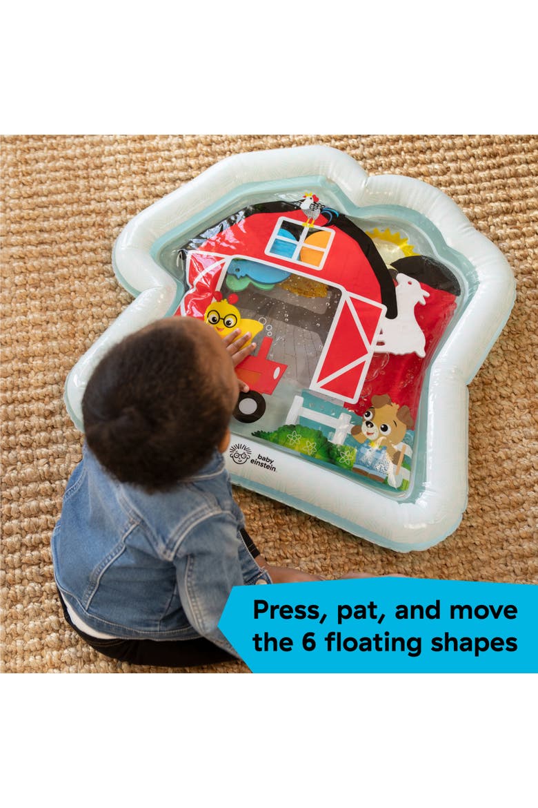 Farm Explorers Cal's Sensory Barn Water Mat, Alternate, color, Blue