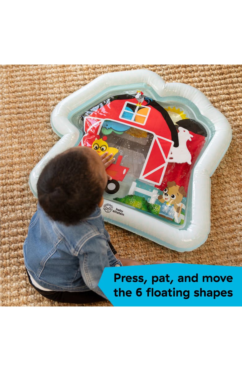 Baby Einstein Farm Explorers Cal's Sensory Barn Water Mat, Alternate, color, Blue